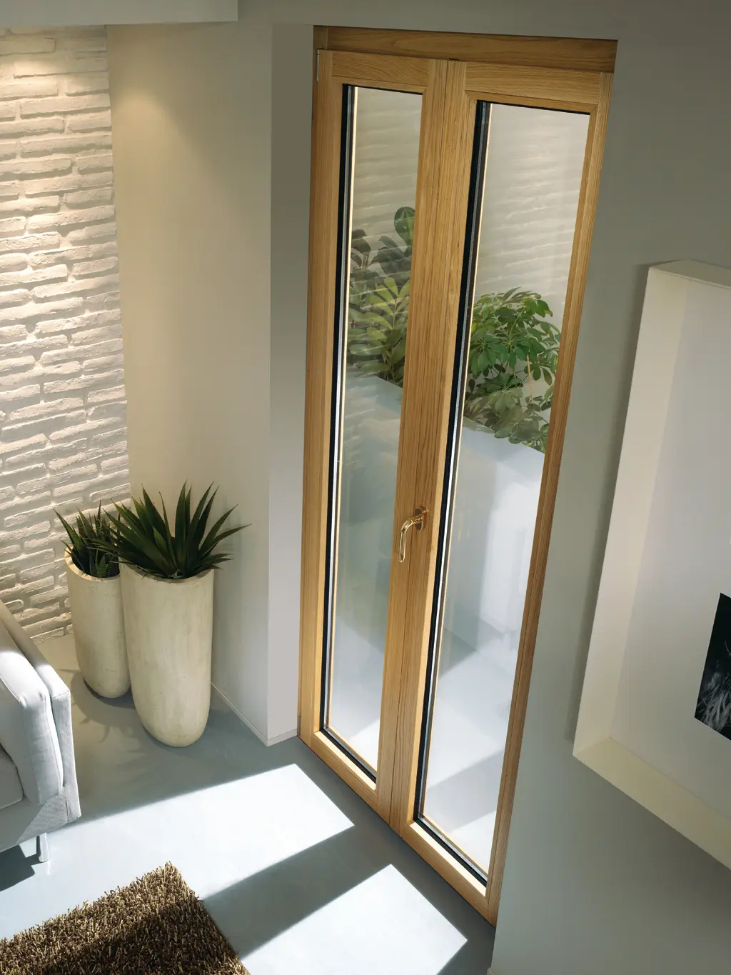 Finestra alluminio legno